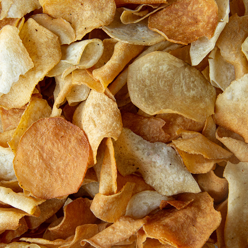 Chips de Jícama horneados de Böolun Zaná