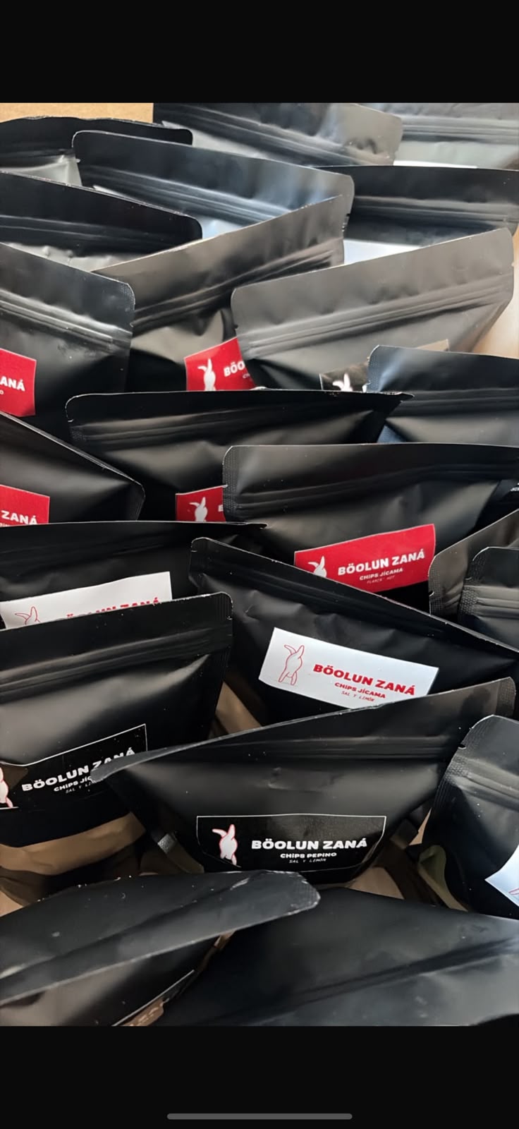 Bolsas de Chips de Jícama y Pepino Böolun Zaná